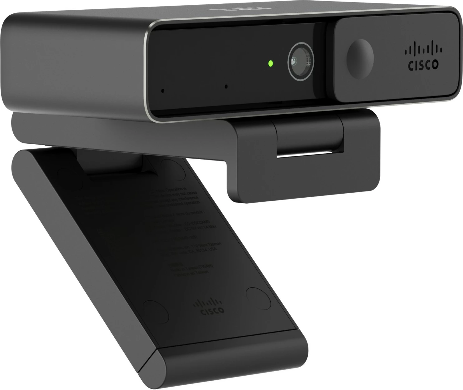 Webcam Cisco Desk Camera 4K, 13MP, USB-C, 4K Ultra HD, dy mikrofona, e zezë