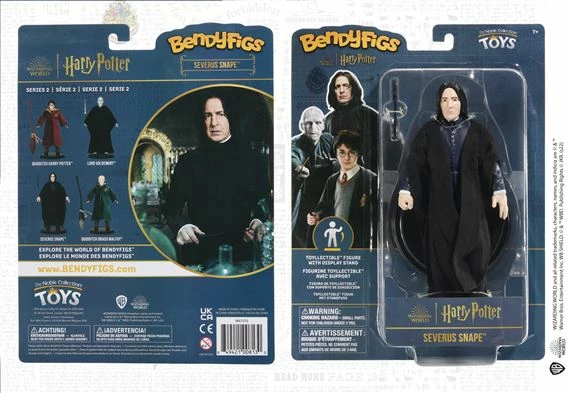Figurinë e përkulshme Noble Collection Bendyfigs Harry Potter Severus Snape 18 cm