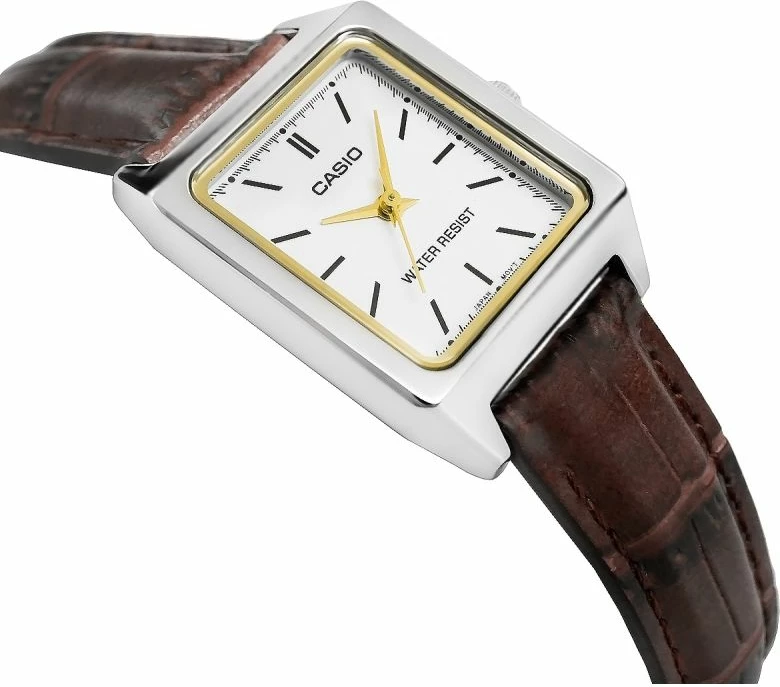 Orë dore për femra Casio, kafe