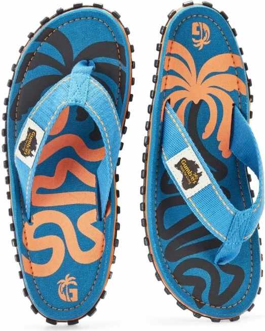 Papuqe unisex Gumbies Islander Flip-Flop, blu