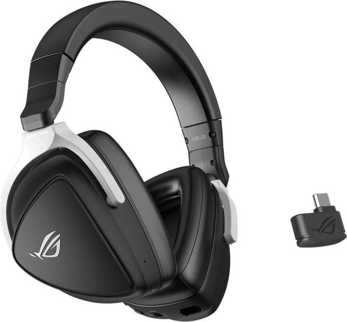 Kufje Asus Rog Delta S Wireless, Bluetooth, radio, të zeza