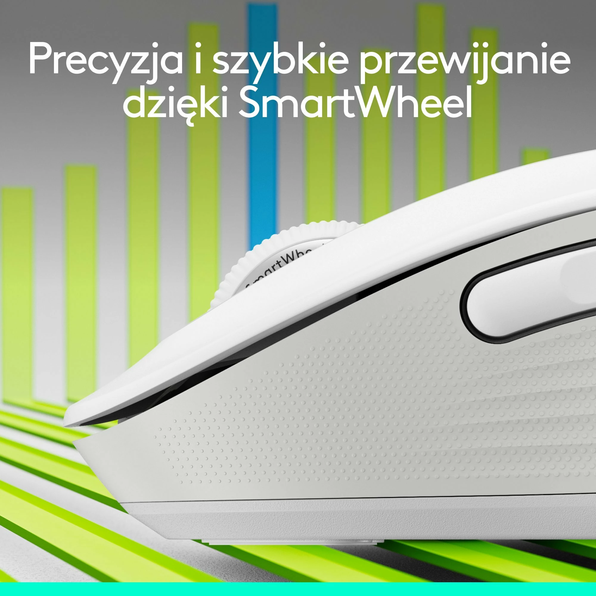 Maus wireless Logitech Signature M650 2000 DPI (910-006255), bardhë/gri