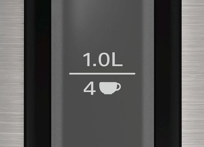 Vluese uji Bosch TWK3P420 1.7L, 2400W, e zezë, çelik inox 