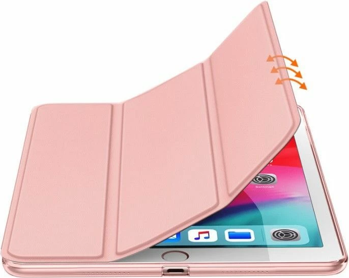 Mbështjellës Tech-Protect SmartCase për iPad 10.2" (2019-2021), i zi