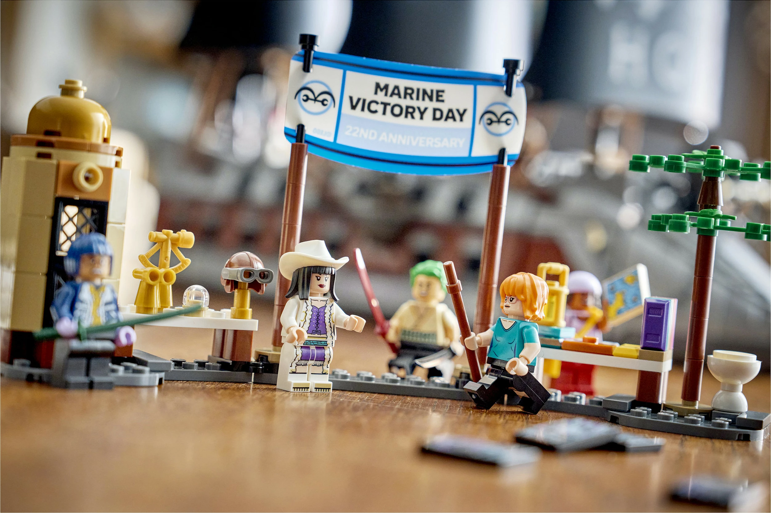 Set LEGO One Piece 75646 Garp’s Marine Battleship, 1705 pjesë, 9+