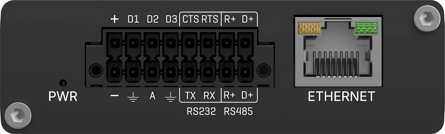Server NTP Teltonika NTP001, Stratum 1 GNSS/GPS, 1x RJ45, montim në mur, i zi