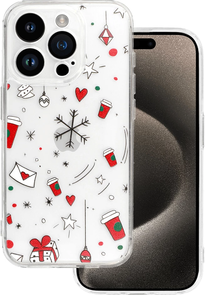 Mbështjellës ONASI Clear Case Joy për iPhone 16 Pro Max, 1.8mm, silikon, transparent