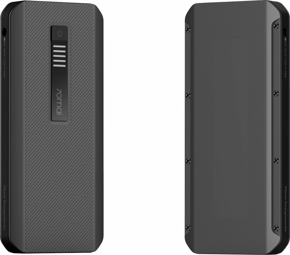 Jump starter 70mai Jump Starter Max PS06 18000mAh 1000A 12V, i zi, set me kabllo