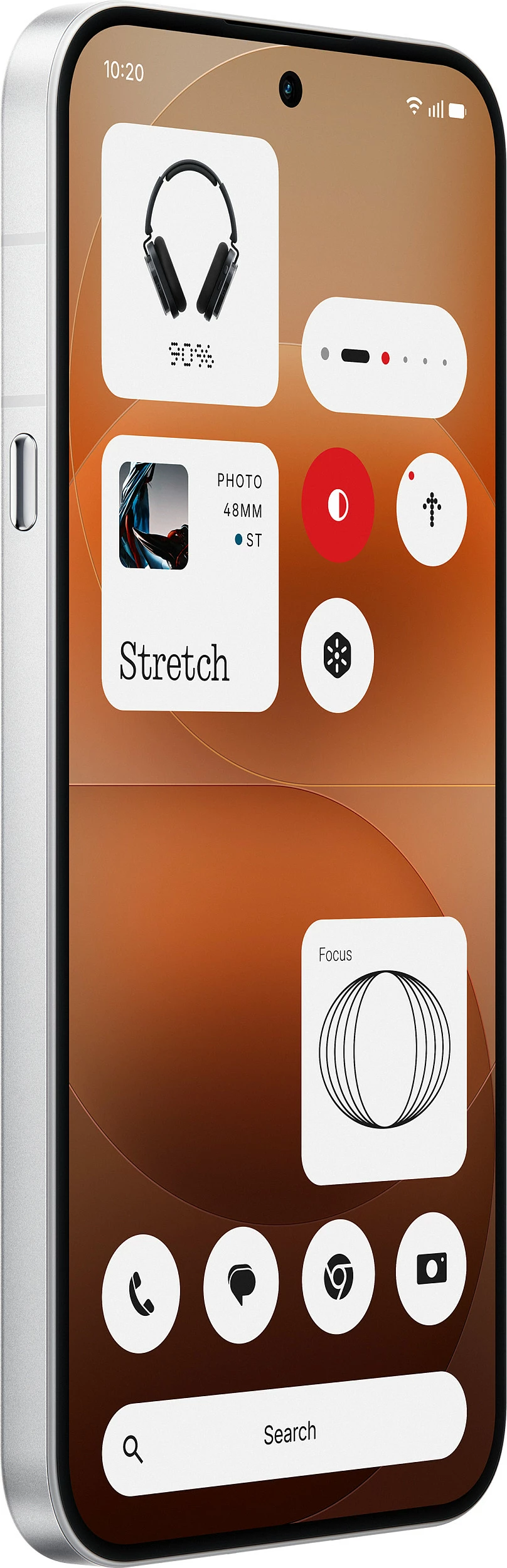 Celular Nothing Phone (4a) Pro 5G, 8GB RAM Memorje, 128GB, argjendtë