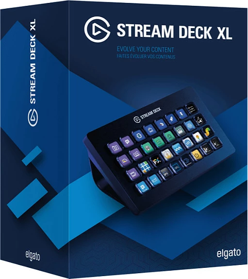 Tastaturë makro Elgato Stream Deck XL, 32 butona, USB, e zezë