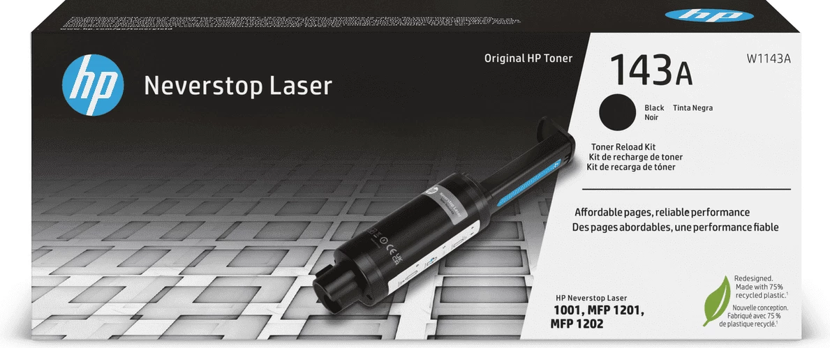 Toner HP 143A W1143A Neverstop Laser 2500 faqe, zi