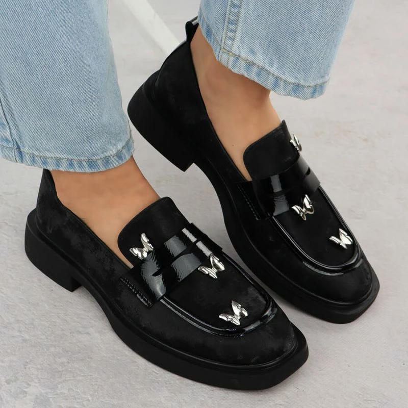 Këpucë Potocki SZ12650 për femra, të zeza