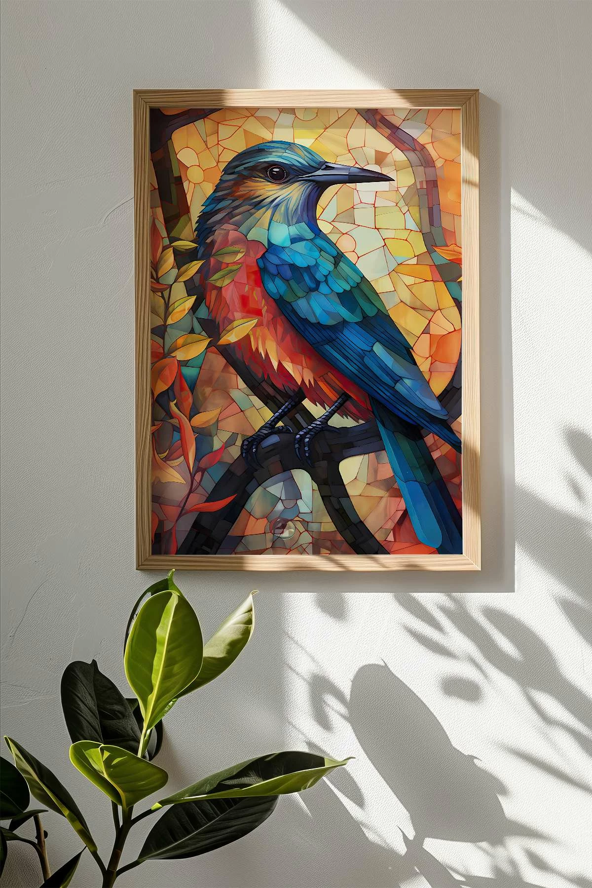 Pikturë dekorative me kornizë, Wallity, Mscartmdl17