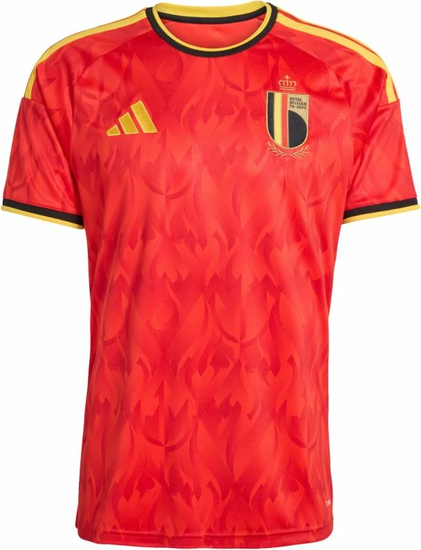 Fanellë futbolli meshkuj adidas Belgium 26 Home JM8381, e kuqe