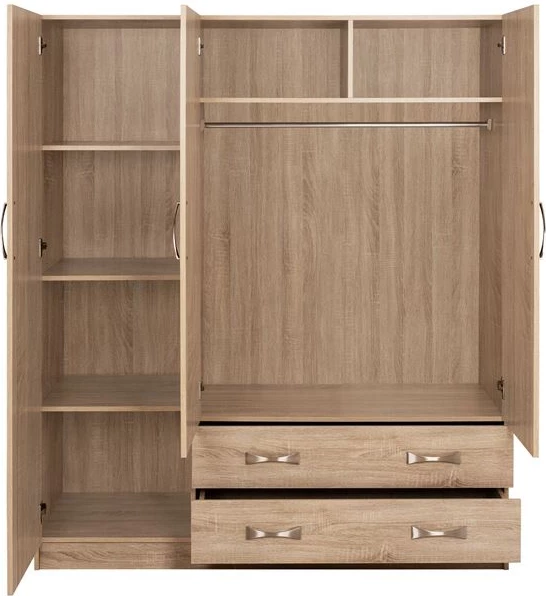 Dollap 3Dyer me 2Sirtarë FH384.02 Sonama 150x55x180cm