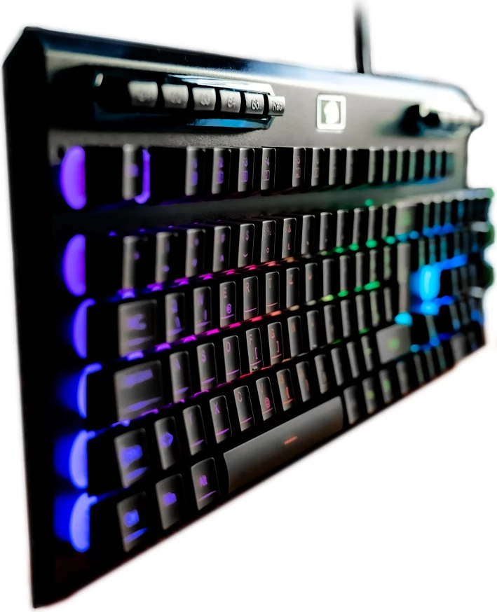 Tastierë gaming Redragon Aditya K513 RGB, membrane, full-size, wired, layout SLO/CRO, e zezë