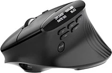 Maus vertikal Acer Smart Fit, 8000 DPI, wireless 2.4GHz/Bluetooth 5.0, USB-C, 10 butona, i zi