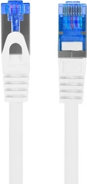 Kabllo e rrjetit Lanberg Patchcord, CAT.6A S / FTP, e bardhë