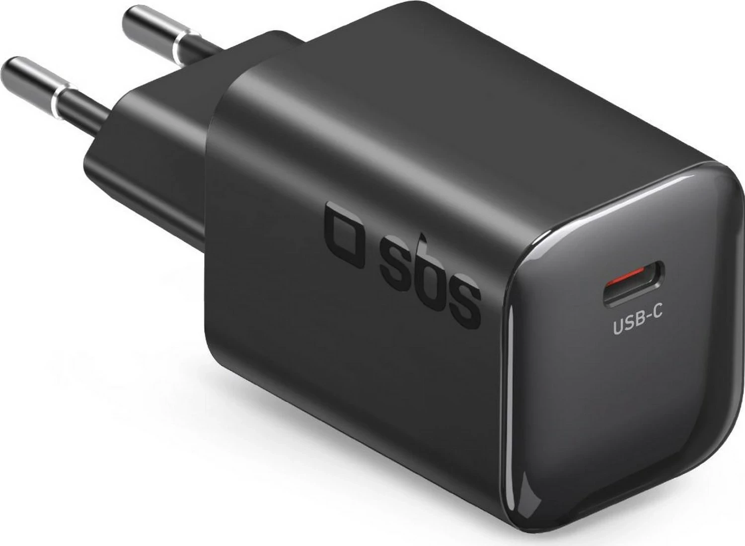 Karikues rrjeti SBS 40W, USB-C, Power Delivery 3.0, i zi