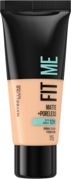 Fondatinë Maybelline Fit Me Matte & Poreless për femra 115 Ivory 30ml