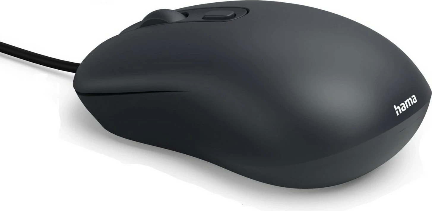 Maus Hama CM-200, laser, me kabllo, USB, i zi