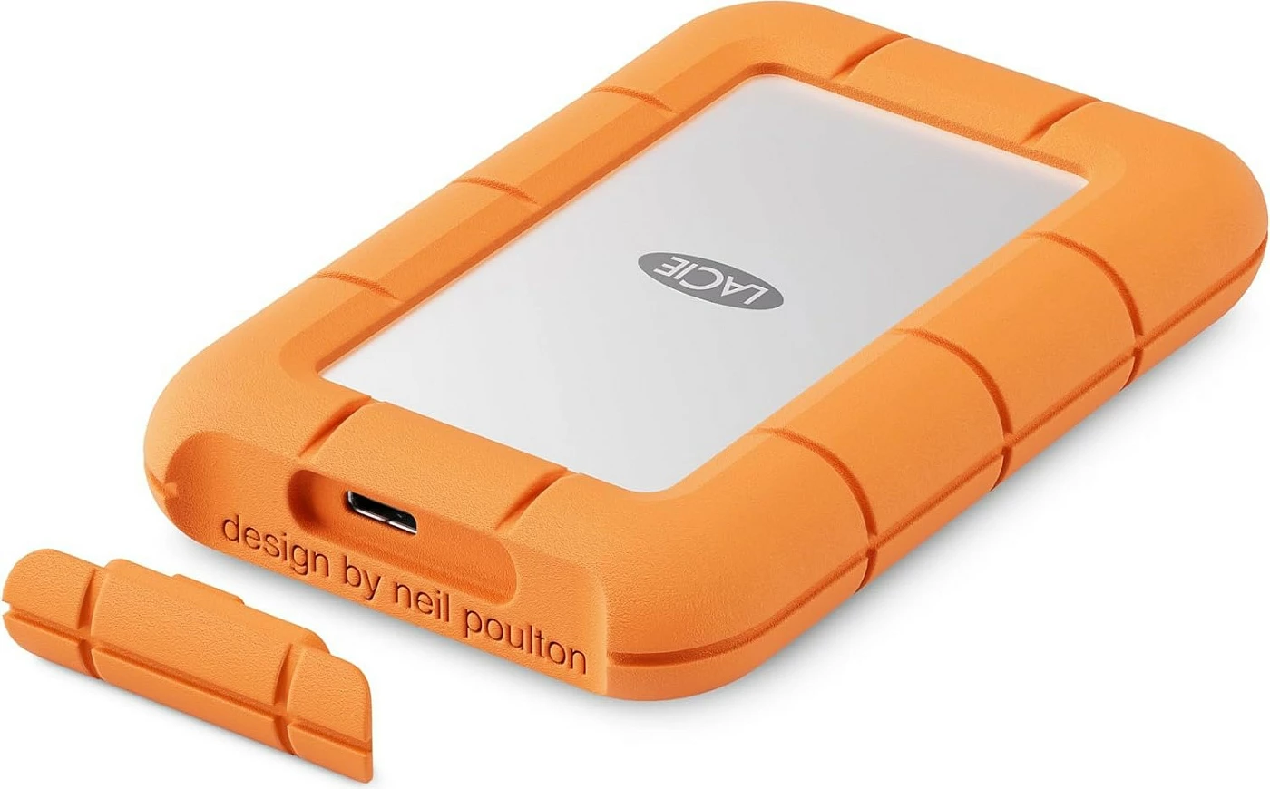 SSD LaCie Rugged Mini 2TB USB 3.2, Gri, Portokalli 3