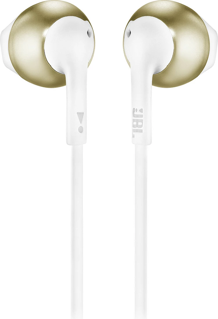 Kufje JBL T205BT, Bluetooth, in-ear, mikrofon, Champagne Gold