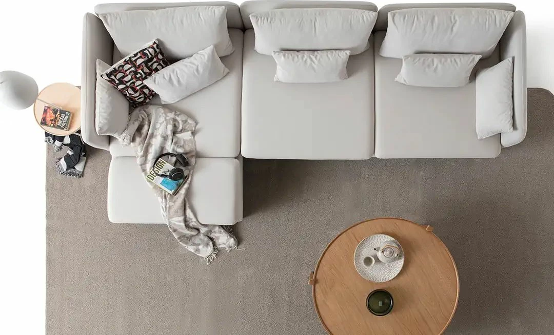 Këndare Flexy Relax, kadife krem, Atelier del Sofa
