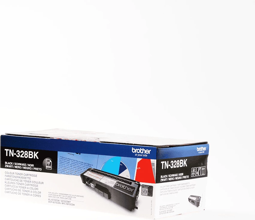 Toner Brother TN-328BK 6000 faqe standarde e zezë