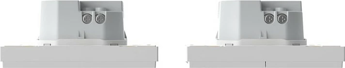 Switch muri smart Aqara H1, No Neutral, Single Rocker, ZigBee, HomeKit, i bardhë