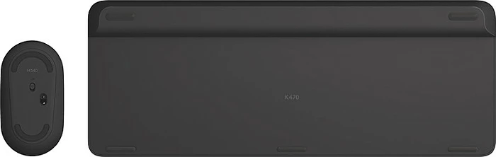 Komplet wireless Logitech MK470, QWERTY, Maus përfshirë, Graphite