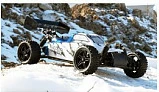 Buggy RC AMEWI Blade 4WD 1:10 RTR, 2.4GHz, bateri 2000mAh, bardhë/blu
