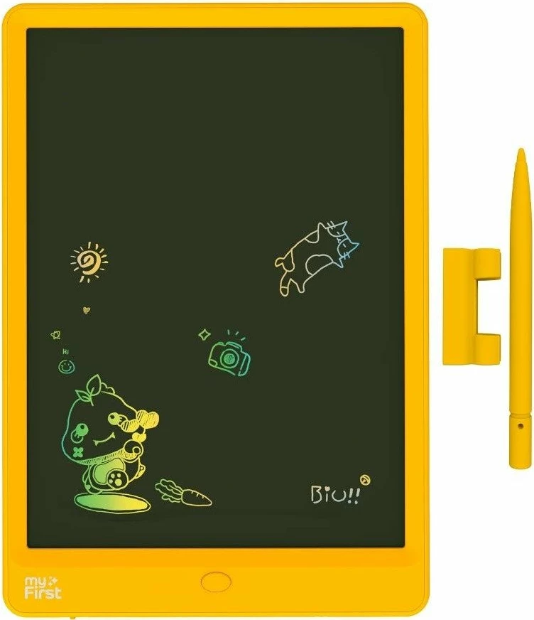 Tablet vizatimi LCD Woopie My First Sketch 3 10\" me stilolaps, e verdhë