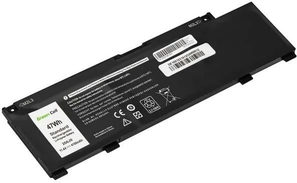 Bateri zëvendësuese Green Cell për Dell G3 15 3500 3590 G5 5500 5505 Inspiron 14 5490, e zezë