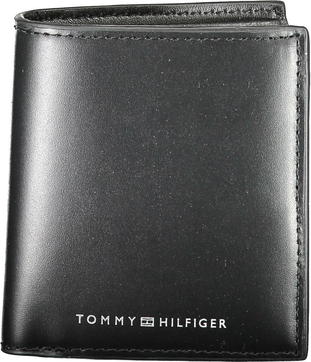 Portofol për meshkuj TOMMY HILFIGER, i zi
