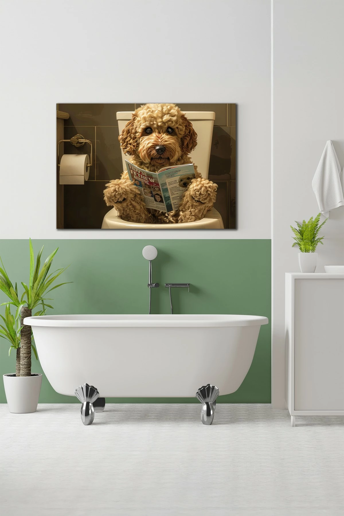 Pikturë dekorative në kanavacë, shumëngjyrëshe, Wallity Ersyaıhyvn32, 50x70cm