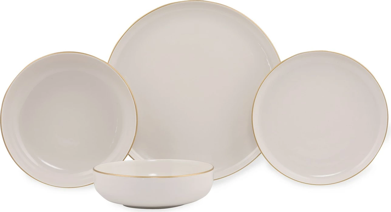 Set enësh për drekë, porcelan, shumëngjyrësh, 16 copë, MOD16YSA45R520