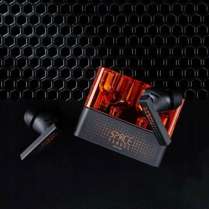 Kufje Moondrop Space Travel TWS Bluetooth, ANC 35 dB, 16 h, USB-C, Black