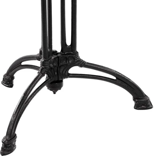 Baza tavoline prej gize, 3 këmbë, ngjyrë e zezë, FH445, 50x50x71 cm