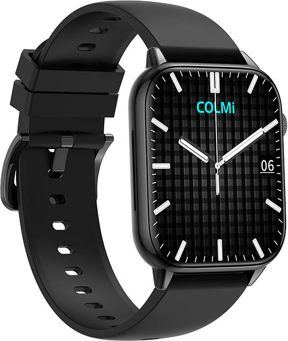 Smartwatch Colmi C61, 1.9" IPS, për Android/iOS, i zi