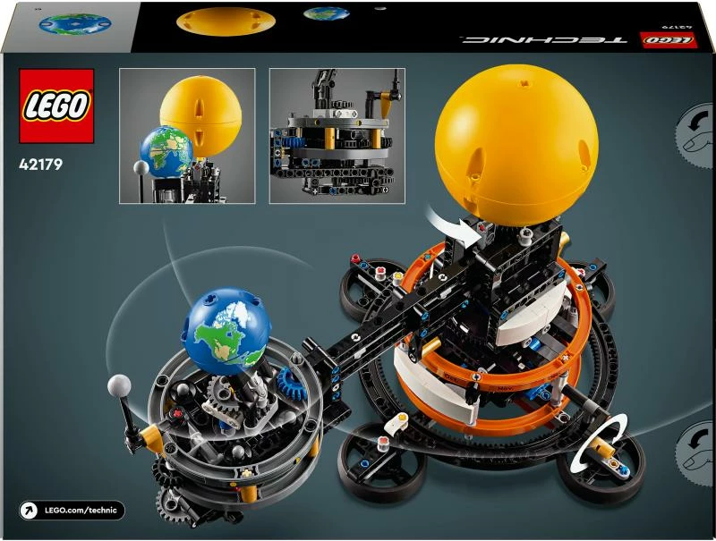 Set LEGO Technic Sun Earth Moon Model 42179, model diell-tokë-hënë, 10+