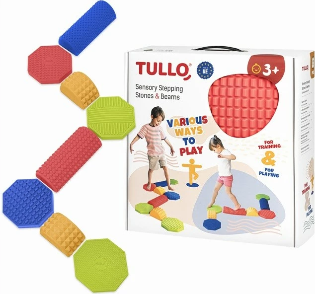 Set sensory Tullo, 8 pjesë, ngjyra të përziera