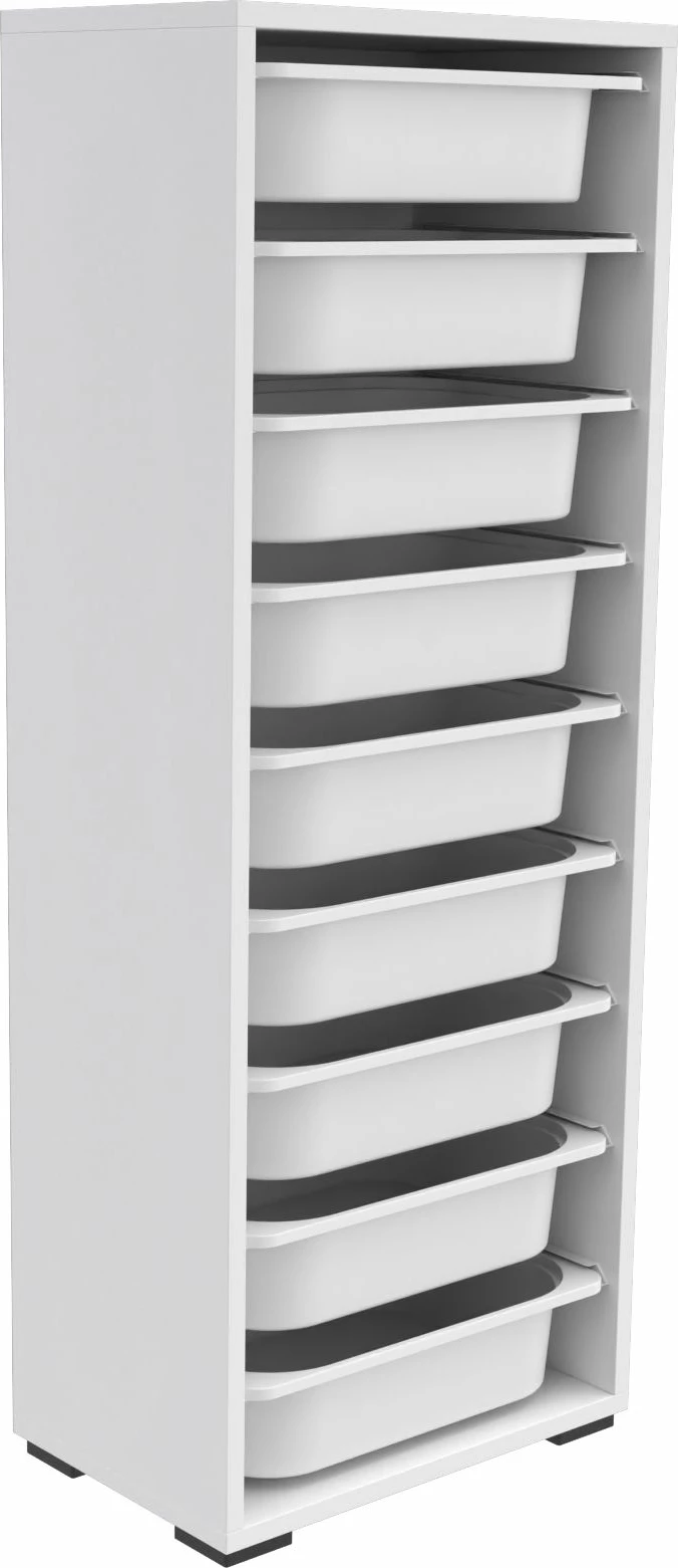 Dollap multifunksional Hanah Home, Zola 9N, i bardhë