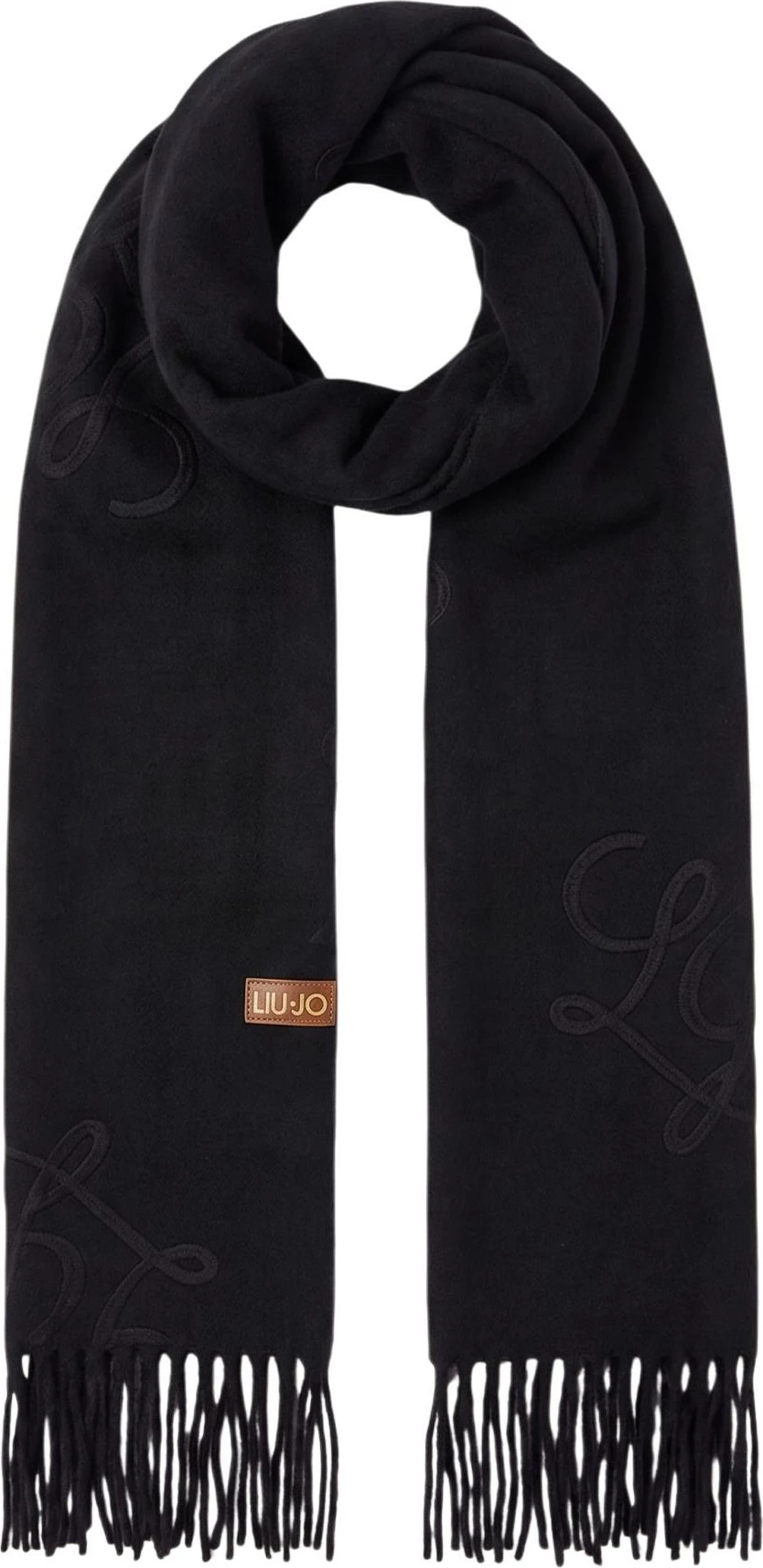 Shall për femra Liu Jo SCARF/SHAWL 2F6033 T0300, e zezë