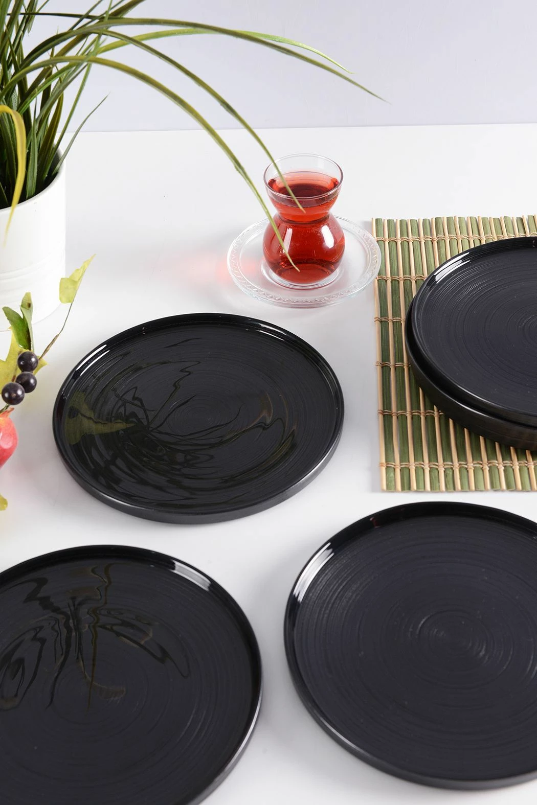 Set pjatash për ëmbëlsira (6 copë), Hermia, Milano 6PTAD