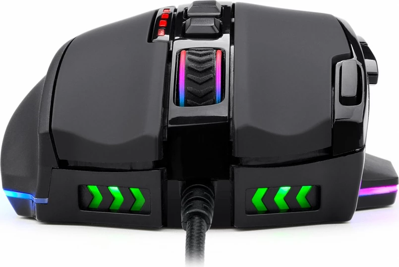 Maus gaming Redragon Sniper M801-RGB, 12400 DPI, RGB, me kabllo, i zi