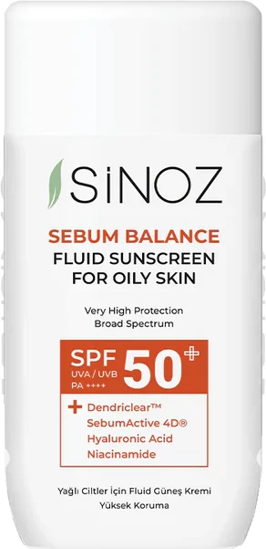 Krem kundër diellit Sinoz Sebum Balance Fluid SPF 50+