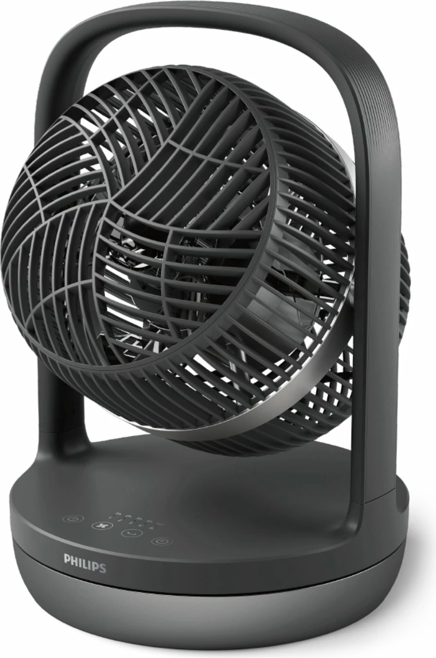 Ventilator dysheme Philips 3000 Series CX3050/01 27W, 3 shpejtësi, oscilim automatik, timer, i zi
