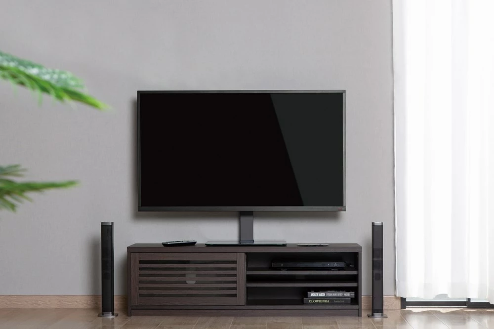 Mbajtëse tavoline për TV/monitor Gembird TVS-D55S-01, 23-55", e zezë