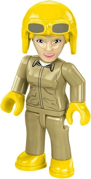 Set ndërtimi Cobi Messerschmitt Me 163B Komet, 543 pjesë, me figurë pilote, shumëngjyrësh